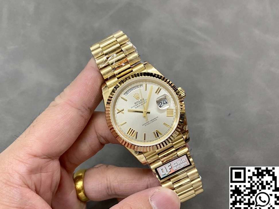 Rolex M228238-0042 Steel v5 Tungsten White Day Dial QF Factory Date 0113